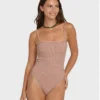 Summer Hi Yarn-Dyed Tully One Piece Swimsuit