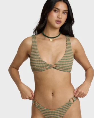 Summer Hi Yd Twist Tank Swim Tank Bikini Top