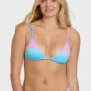 Sun Fade Slide Tall Triangle Bikini Top