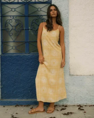 Sun Glow Maxi Dress
