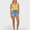 Sun Palm Seashell Tank Top