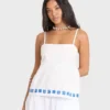 Sun Stamp Woven Tank