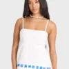 Sun Stamp Woven Tank
