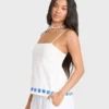 Sun Stamp Woven Tank