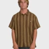 Sundays Jacquard Short Sleeve Woven Shirt