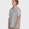 Sundays Jacquard Short Sleeve Woven Shirt