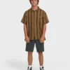 Sundays Jacquard Short Sleeve Woven Shirt