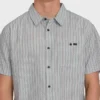 Sundays Jacquard Short Sleeve Woven Shirt