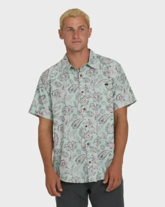 Sundays Lounge Short Sleeve Woven Shirt