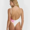 Sunny Shore Deep V One-Piece Swimsuit