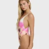 Sunny Shore Deep V One-Piece Swimsuit