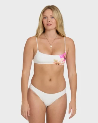 Sunny Shore Jaclyn Crop  Bralette Bikini Top