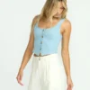 Sunwashed Sleeveless Top