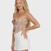 Sweet Check Tank Top