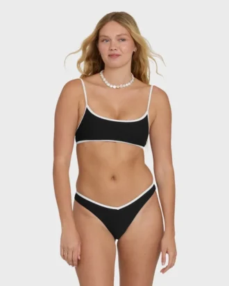 Tanlines Bound Jaclyn Crop Bralette Bikini Top
