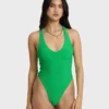 Tanlines Halter One-Piece Swimsuit