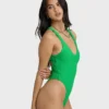 Tanlines Halter One-Piece Swimsuit