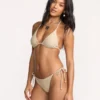 Tanlines Tie Side Tanga Bikini Bottom