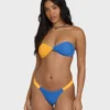 Tanlines Twist Bandeau Bikini Top