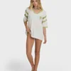 Team Beach Short Sleeve Knit Top
