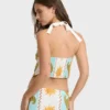 Tides Calling Woven Halter Top