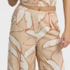 Tropic Breeze Elastic Waist Pants
