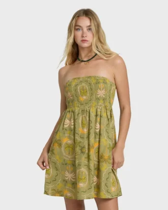 Tropical Haze Mini Dress