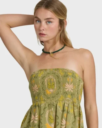 Tropical Haze Mini Dress