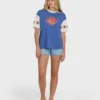 Tropics Co Ringer Short Sleeve Knit T-Shirt
