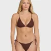 Twisted Tides Slide Tall Triangle Bikini Top