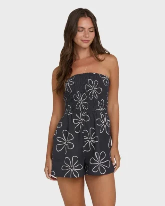 Vacay All Day Printed Romper