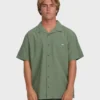 Victoria Vacay Short Sleeve Woven Shirt