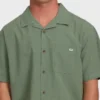 Victoria Vacay Short Sleeve Woven Shirt