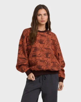 Vida Palms Crewneck Sweatshirt