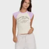 Wanderer Lilac Stripe Woven Shorts