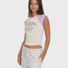 Wanderer Lilac Stripe Woven Shorts
