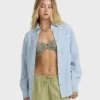 Wanderer Printed Long Sleeve Woven Top