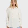 Wanderer Solid Long Sleeve Woven Shirt