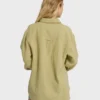 Wanderer Solid Long Sleeve Woven Top