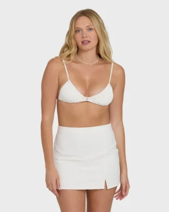 Wave Washed Mini Skirt
