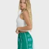 Wave Washed Printed Skirt