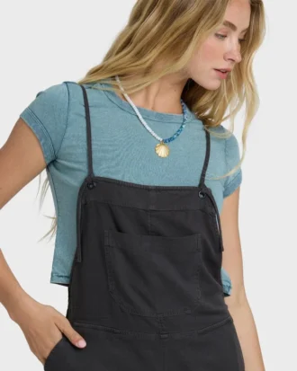 Open Road Yarn-Dyed Overalls