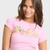 Wonderful Garden Short Sleeve Knit T-Shirt